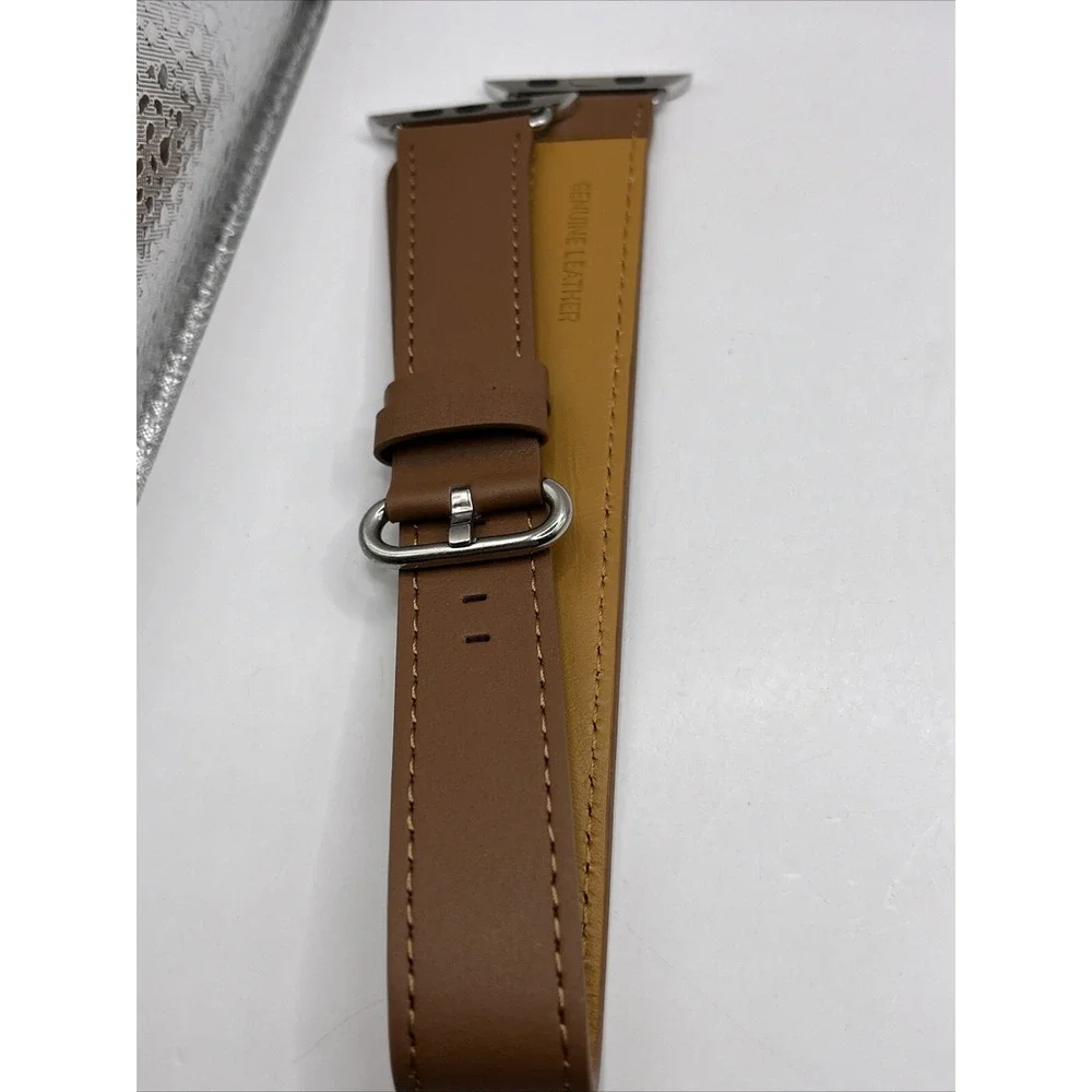 Posh Tech Luxury Genuine Leather Band for Apple Watch 42/44‎ mm